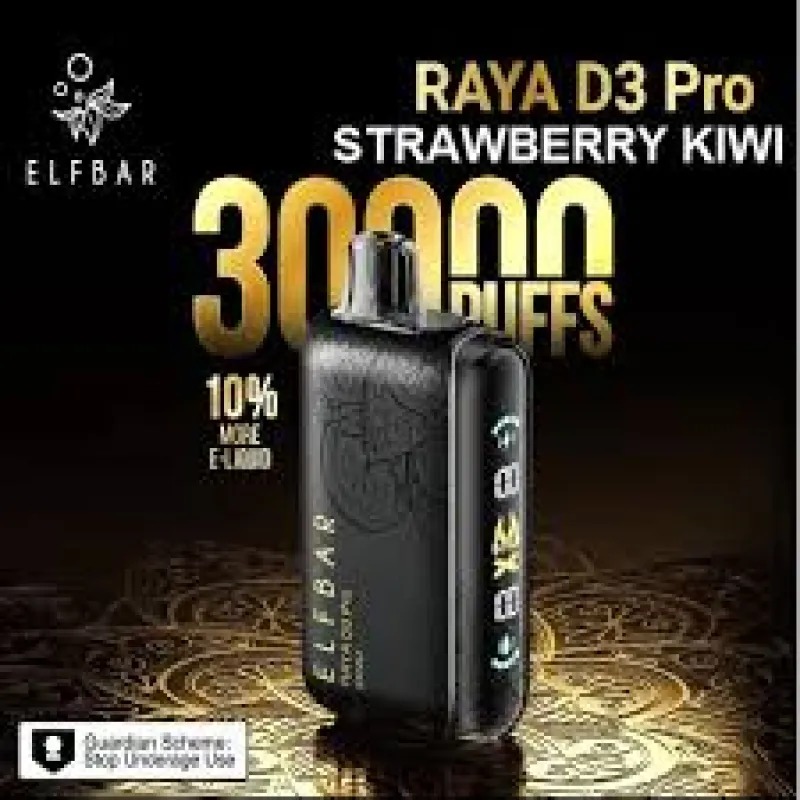ELF BAR Raya D3 Pro- Strawberry kiwi Ice (30 000 Puffs)